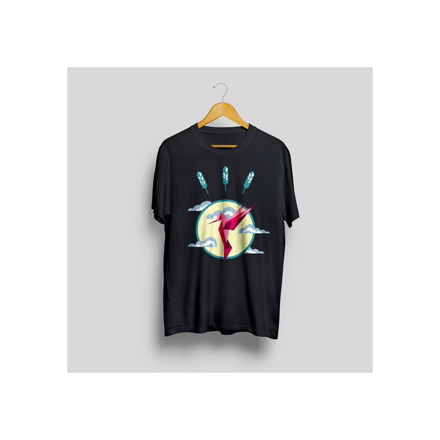 Hummingbird printed t-shirt