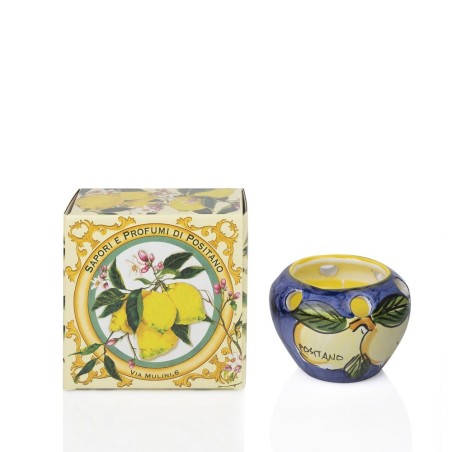 Candele profumate agli oli essenziali di limone e essenza di citronella – Sapori e Profumi di Positano