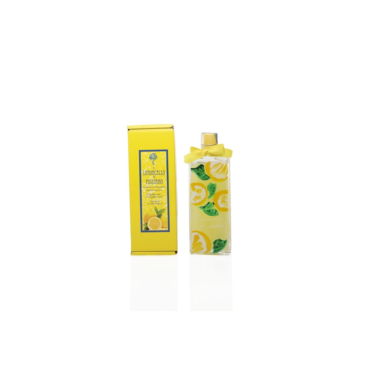 Handmade Limoncello 20 cl with hand-painted bottle  – Sapori e Profumi di Positano