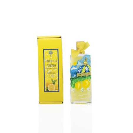 Limoncello artigianale 20 cl con bottiglia dipinta a mano - Sapori e Profumi di Positano
