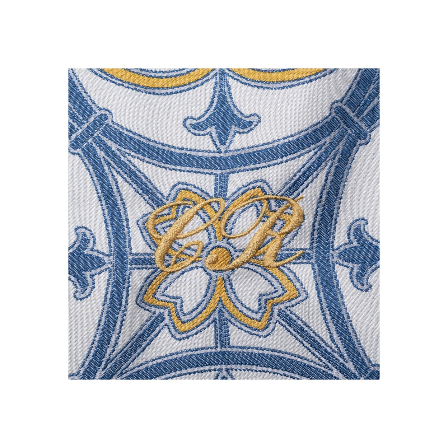 Cotton and silk bag from San Leucio, handmade in Italy with a real bamboo handle – Sapori di Positano