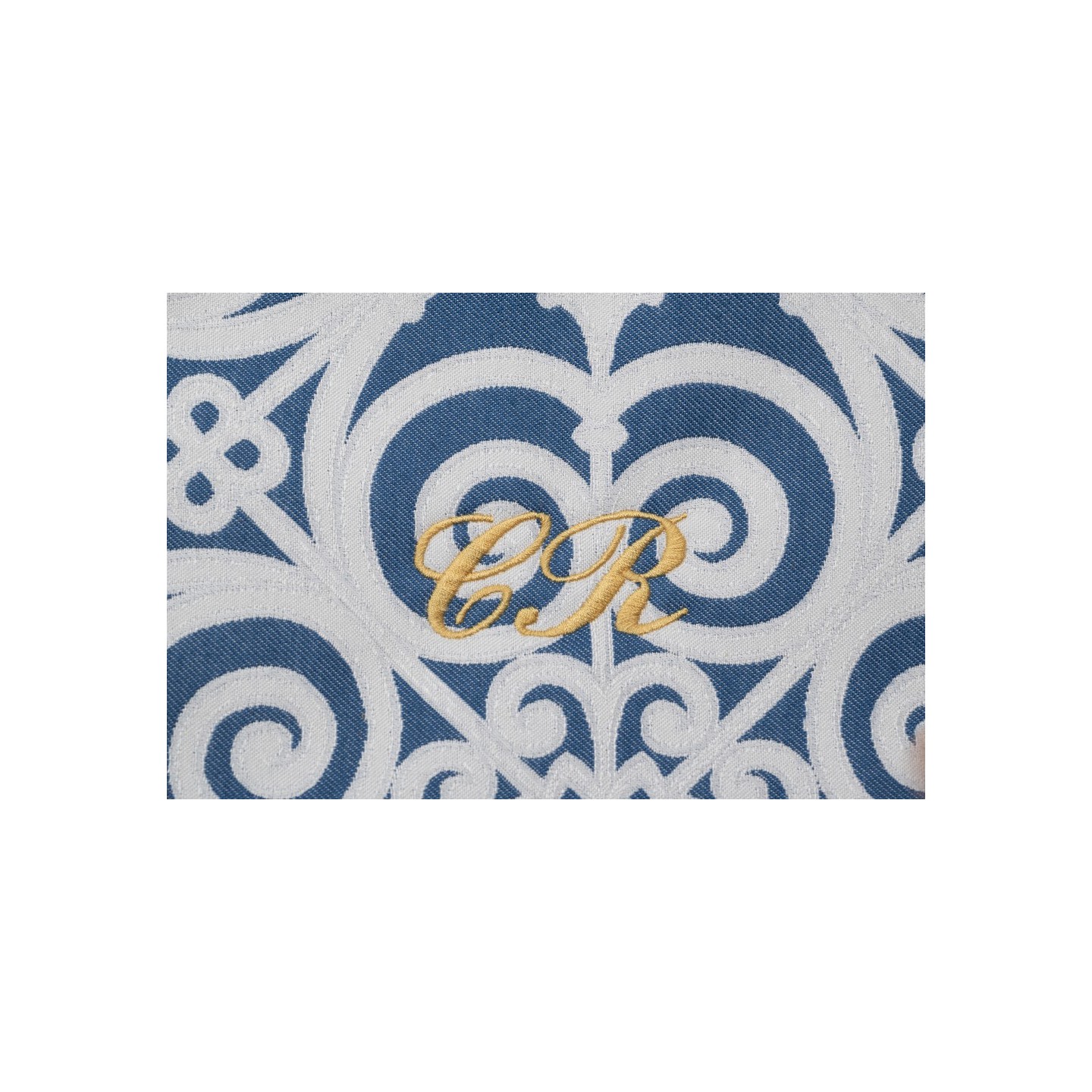 Cotton and silk bag from San Leucio, handmade in Italy with with a chain strap – Sapori e profumi di Positano