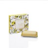 Handcrafted ceramic plate set and lemon-scented vegetable soap and Maestrale vegetable soap - Sapori e Profumi di Positano