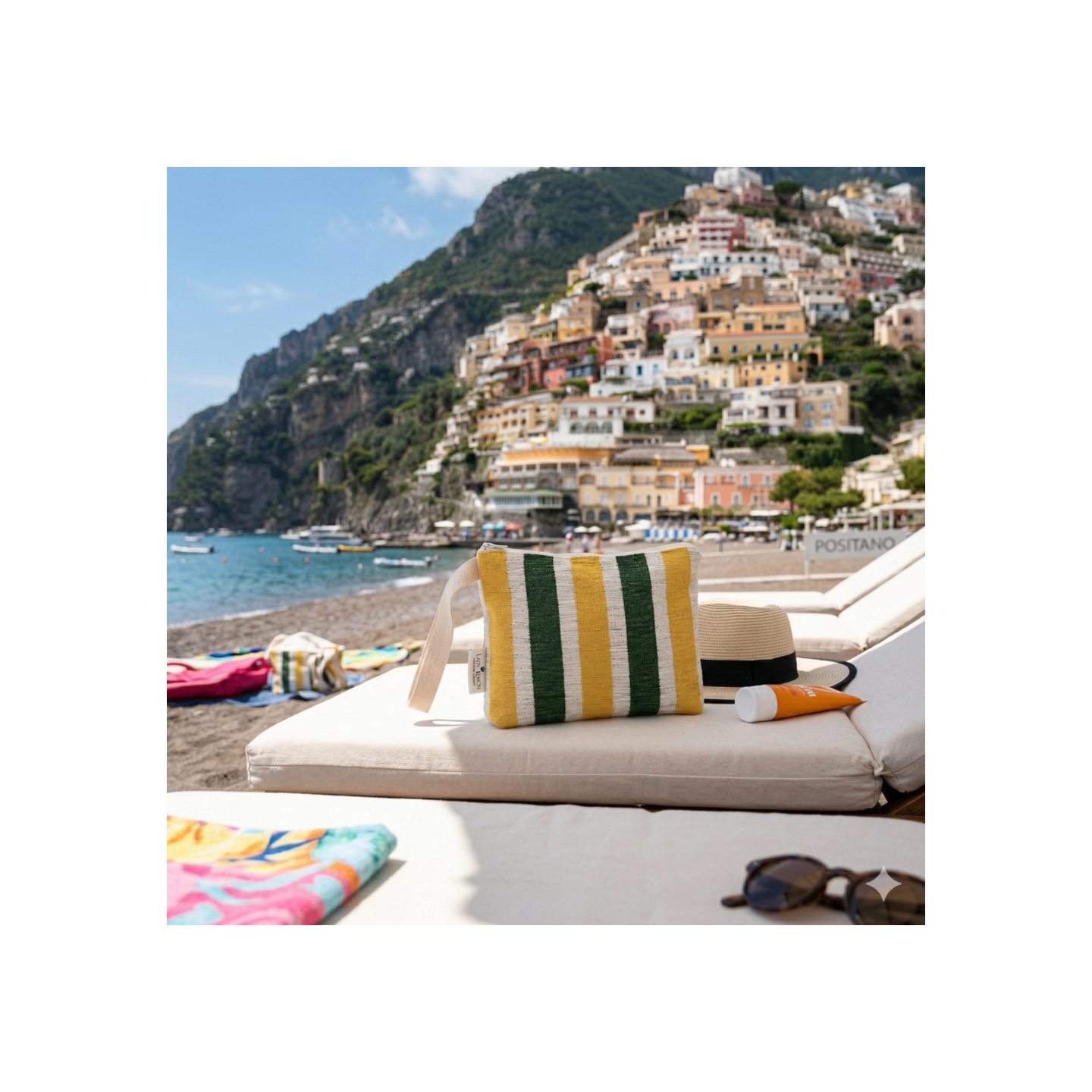 Cotton and silk beauty  from San Leucio, handmade and customizable – Sapori e profumi di Positano