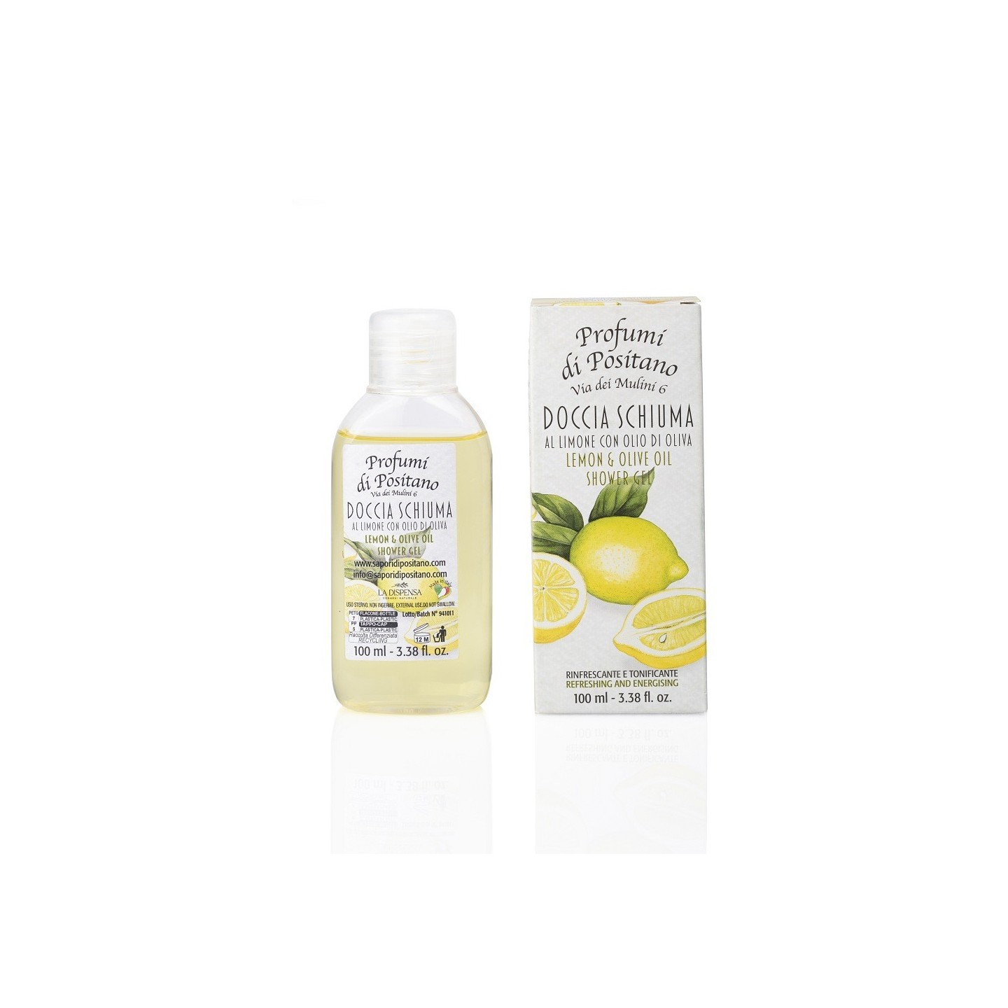 Lemon shower gel – Sapori e Profumi di Positano
