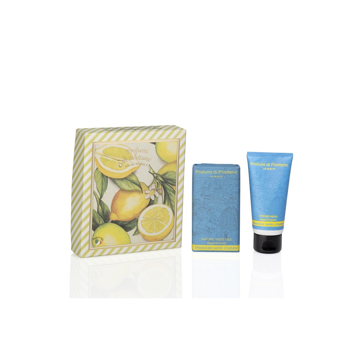 Maestrale hand cream and vegetable soap set  – Sapori e Profumi di Positan