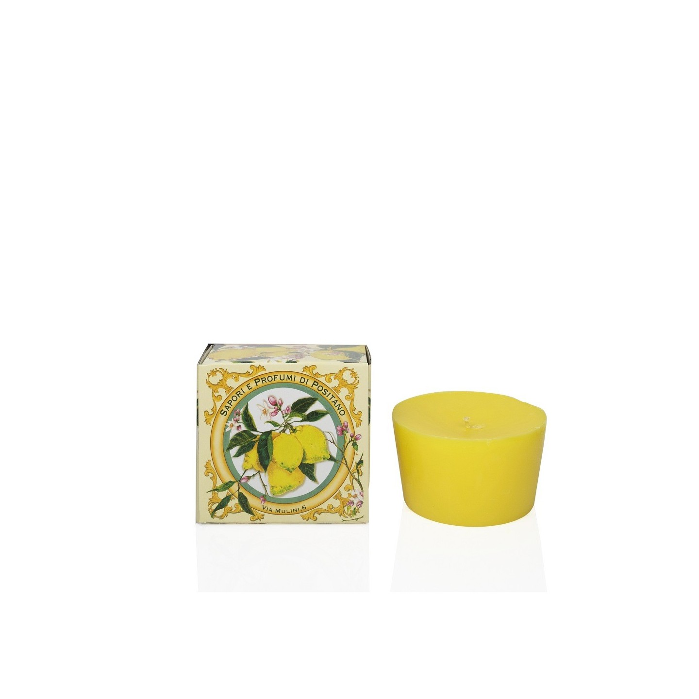 Scented candles with lemon essential oils and citronella essence – Sapori e Profumi di Positano