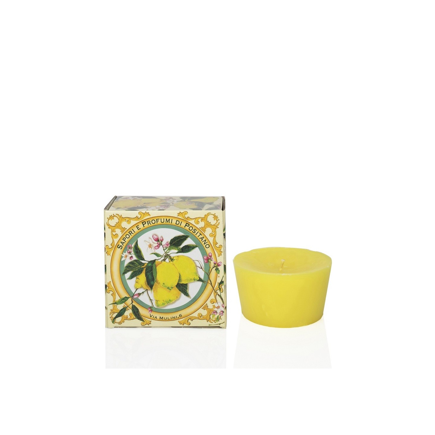 Scented candles with lemon essential oils and citronella essence – Sapori e Profumi di Positano